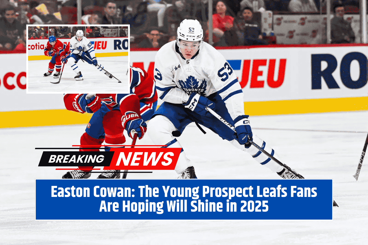 Easton Cowan: The Young Prospect Leafs Fans Are Hoping Will Shine in 2025